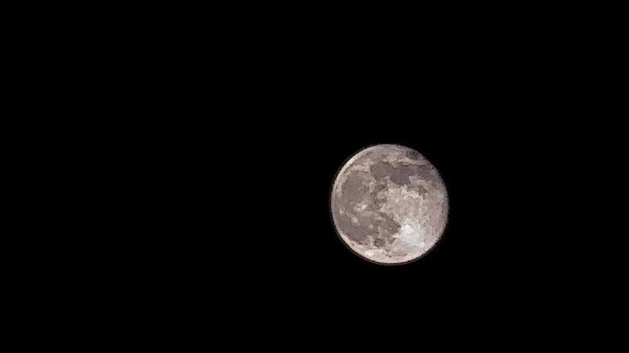 Malatya'da 'şişkin ay' kartpostallık görüntüler oluşturdu