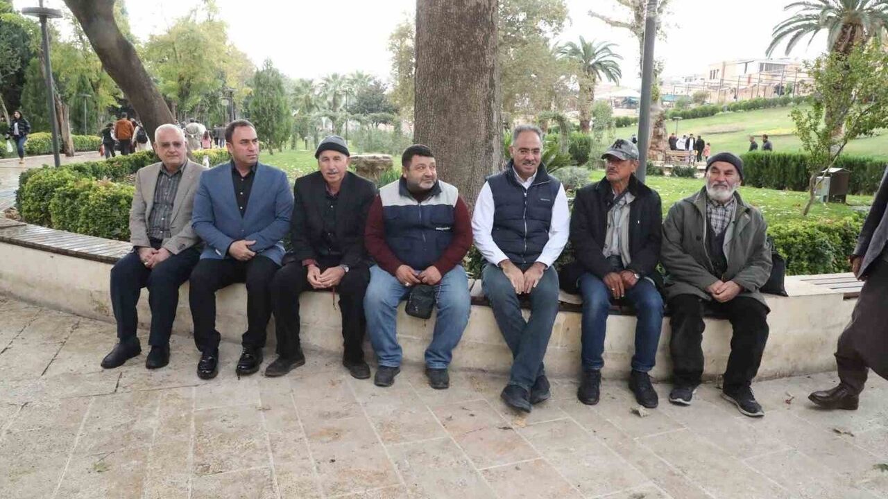 Mehmet Kuş, Balıklıgöl ve Tarihi Çarşılarda Esnaf ile Bir Araya Geldi