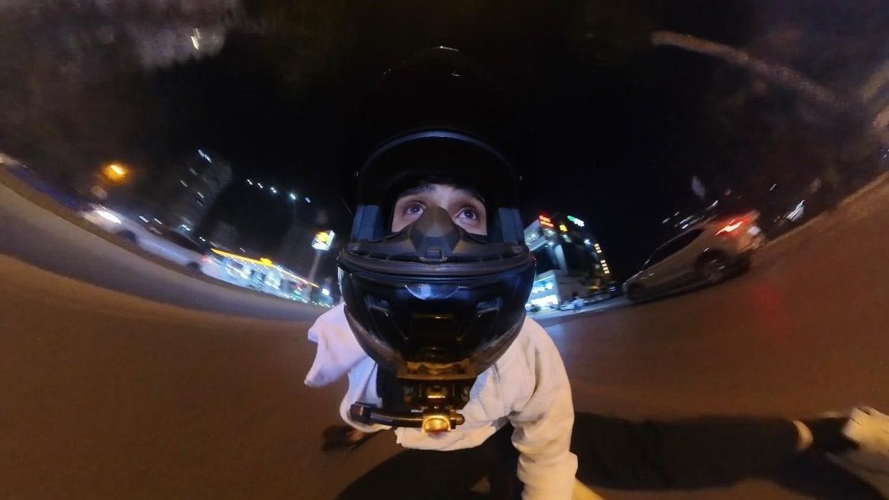 Mersin'de üç kazaya rağmen motosiklet tutkunu Buğra Türkmen vazgeçmiyor