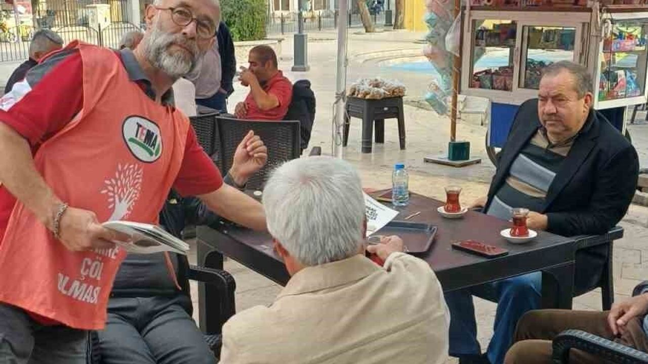 Milas'ta erozyon farkındalığı: TEMA Vakfı standıyla toprak kaybı ve kuraklık anlatıldı