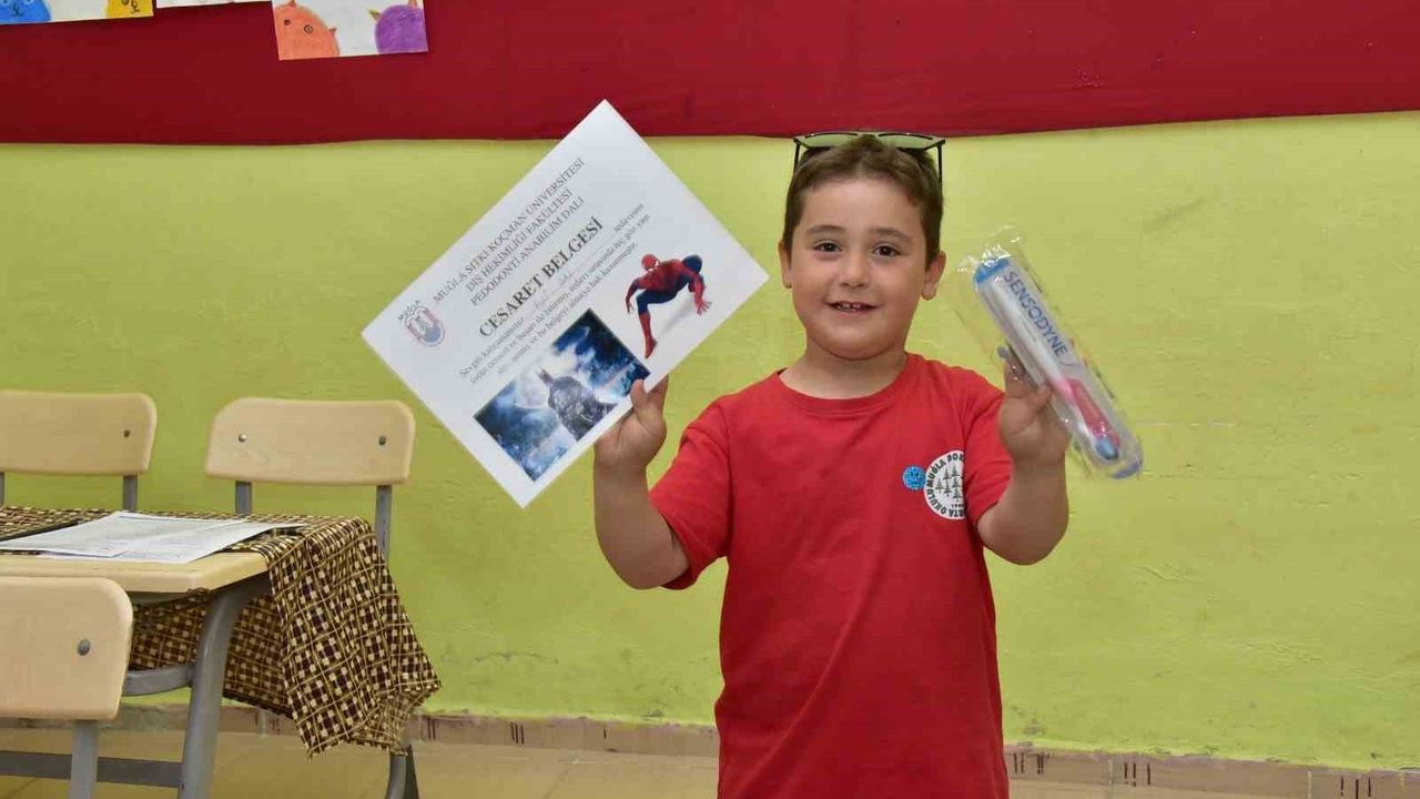 MSKÜ'nün Birlikte Gelişim Programı: Dokuzçam'daki sağlık taramasında ameliyat gerektiren öğrenci tedavi edildi