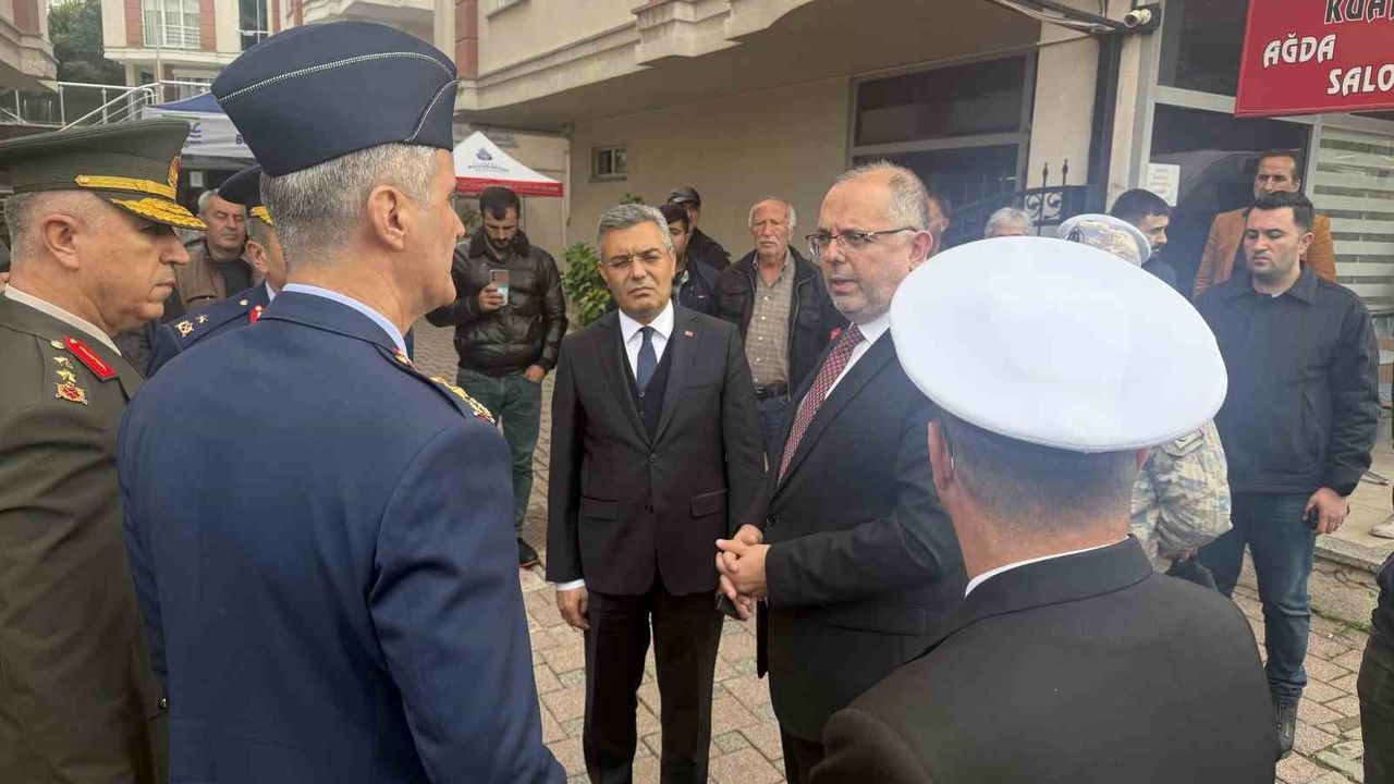 MSÜ Rektörü Prof. Dr. Erhan Afyoncu, Şehit Gökhan Korkmaz’ın Ailesine Taziye Ziyaretinde Bulundu