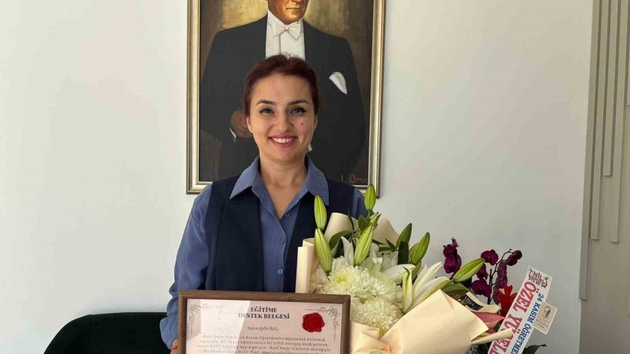 MTK Koleji 3-C Velilerinden Aylin Bal Onuruna Öğrencilik Bursu Bağışı