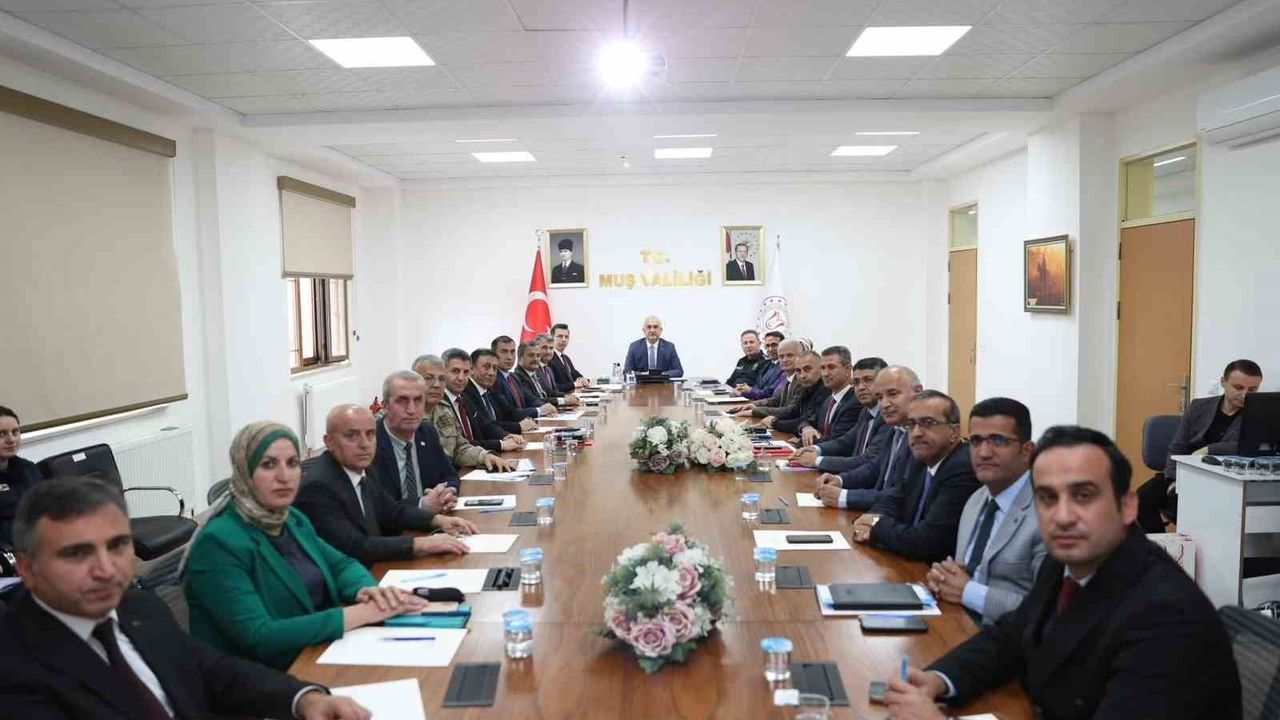 Muş'ta 'Ailenin Korunması ve Kadının Güçlendirilmesi' İl Koordinasyon Kurulu Toplantısı Yapıldı