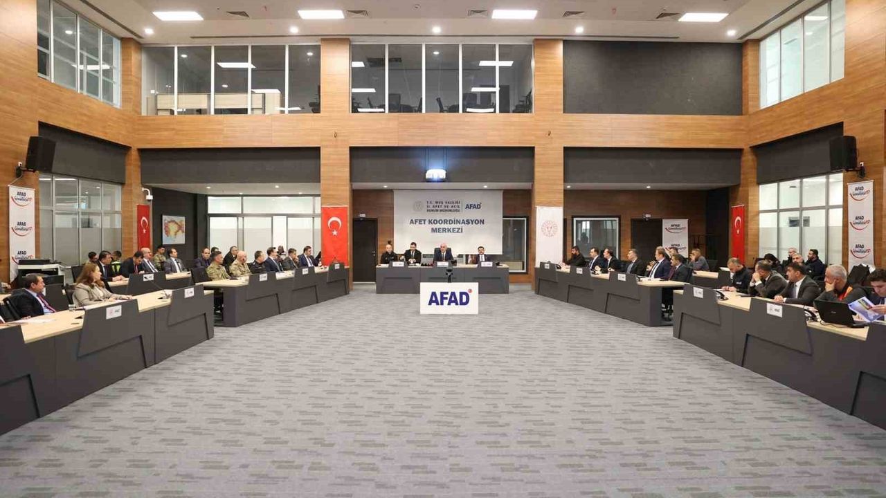 Muş'ta İRAP İzleme ve 2025-2026 Kış Tedbirleri Toplantısı: Kurumlar Arası Koordinasyon Vurgusu
