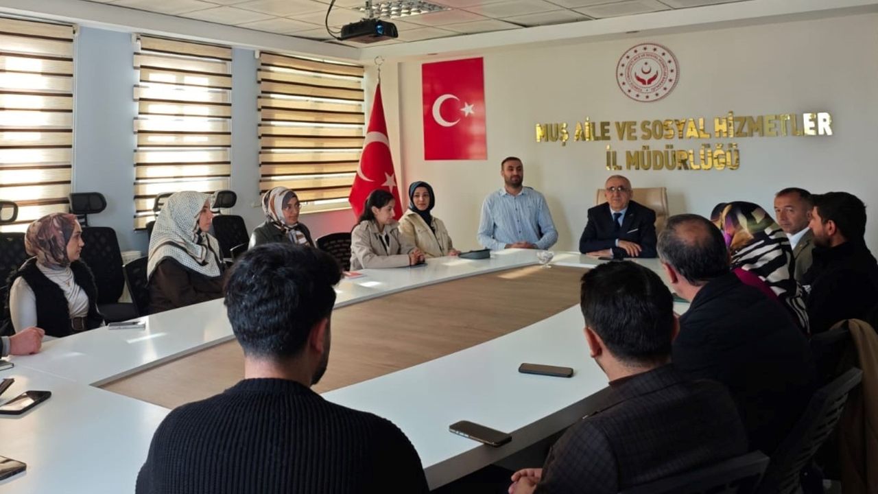 Muş’ta Psikososyal Destek Hizmetleri İçin Yılsonu Değerlendirme Toplantısı