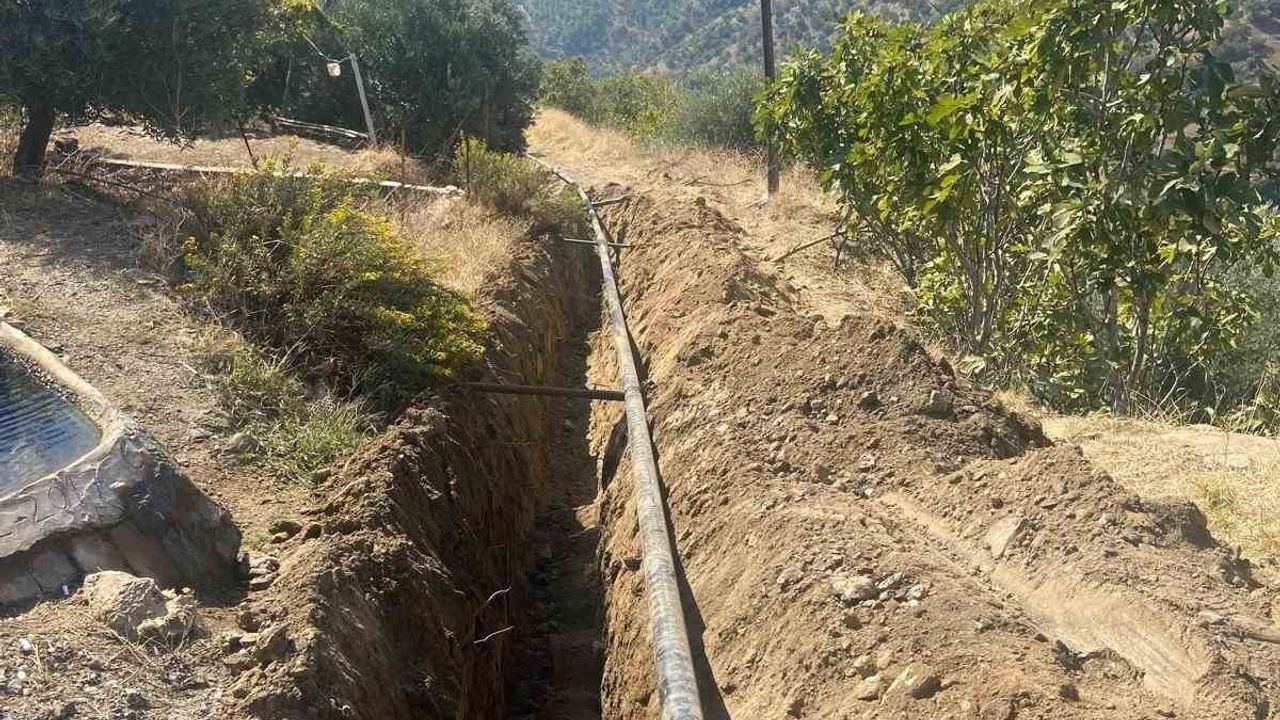 Nazilli Bekirler Mahallesi’ne 3 bin 100 metrelik yeni içme suyu terfi hattı döşenecek