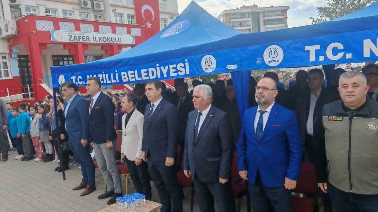 Nazilli'de 11 okulla 'Yeşil Adımlar Projesi' başladı