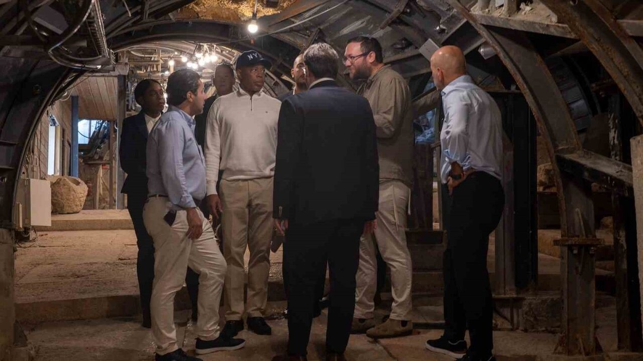 New York Belediye Başkanı Eric Adams, Kudüs'te Cumhurbaşkanı Herzog ile görüştü