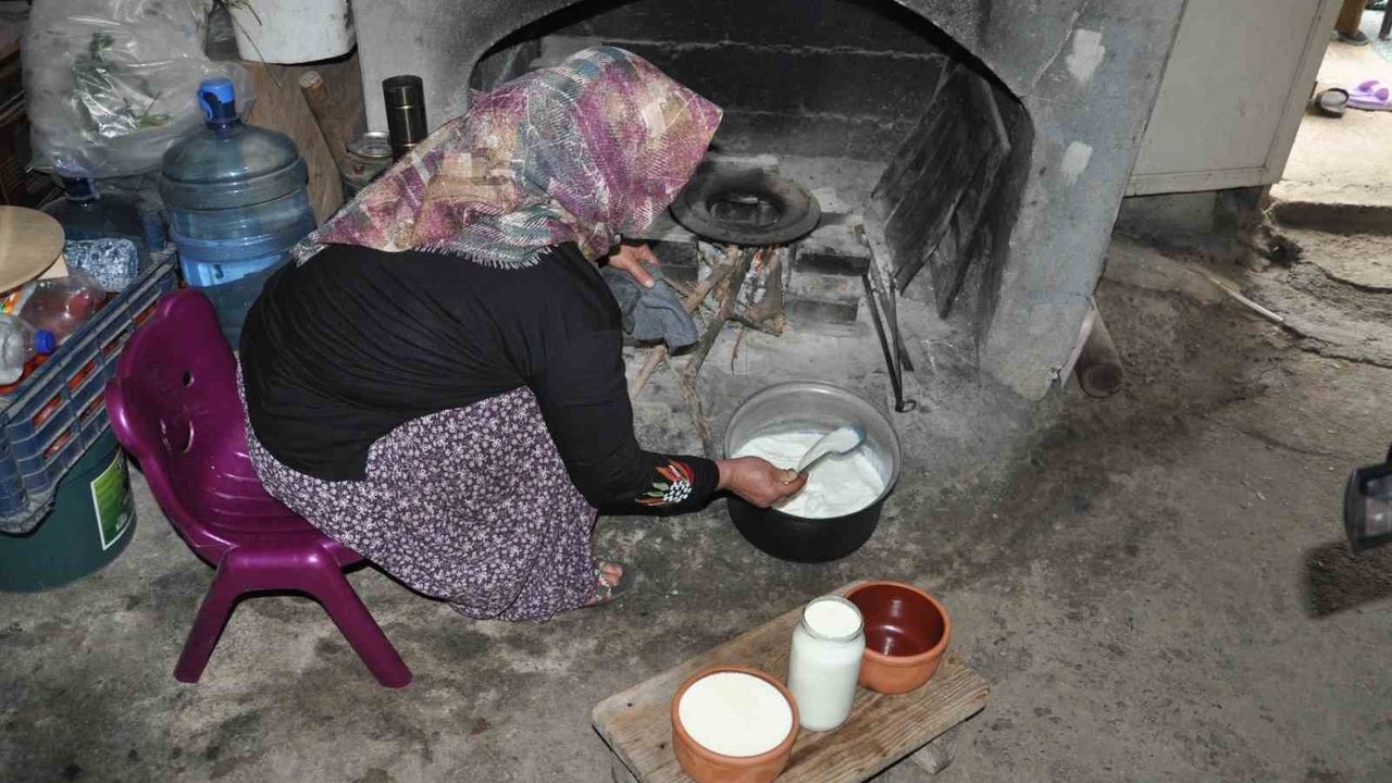 Niğde Horoz Köyü'nün Geleneksel Keçi Sütü Yoğurdu Sofralarda Öne Çıkıyor