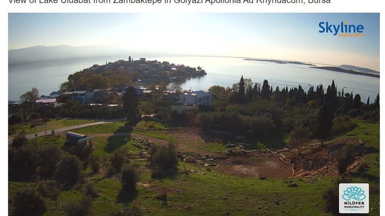 Nilüfer Belediyesi, Gölyazı’nı Skyline Webcams ile Canlı Yayına Taşıdı