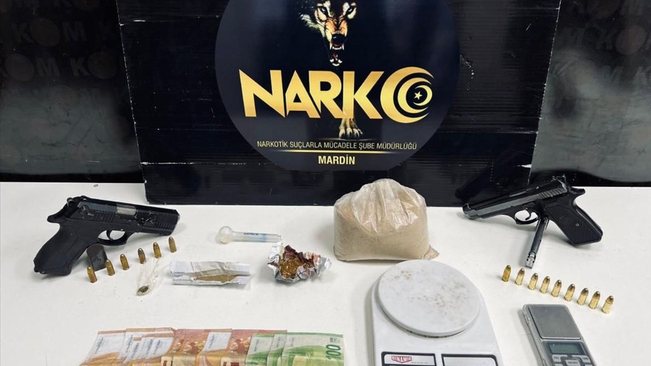 Nusaybin'de uyuşturucu operasyonu: 8 şüpheli gözaltında