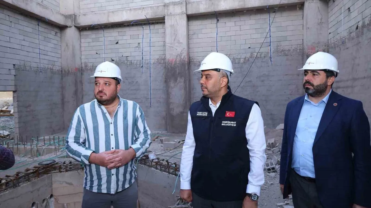 Onikişubat Belediyesi'nin Kumarlı HES Projesinde İnşaat Hızla İlerliyor