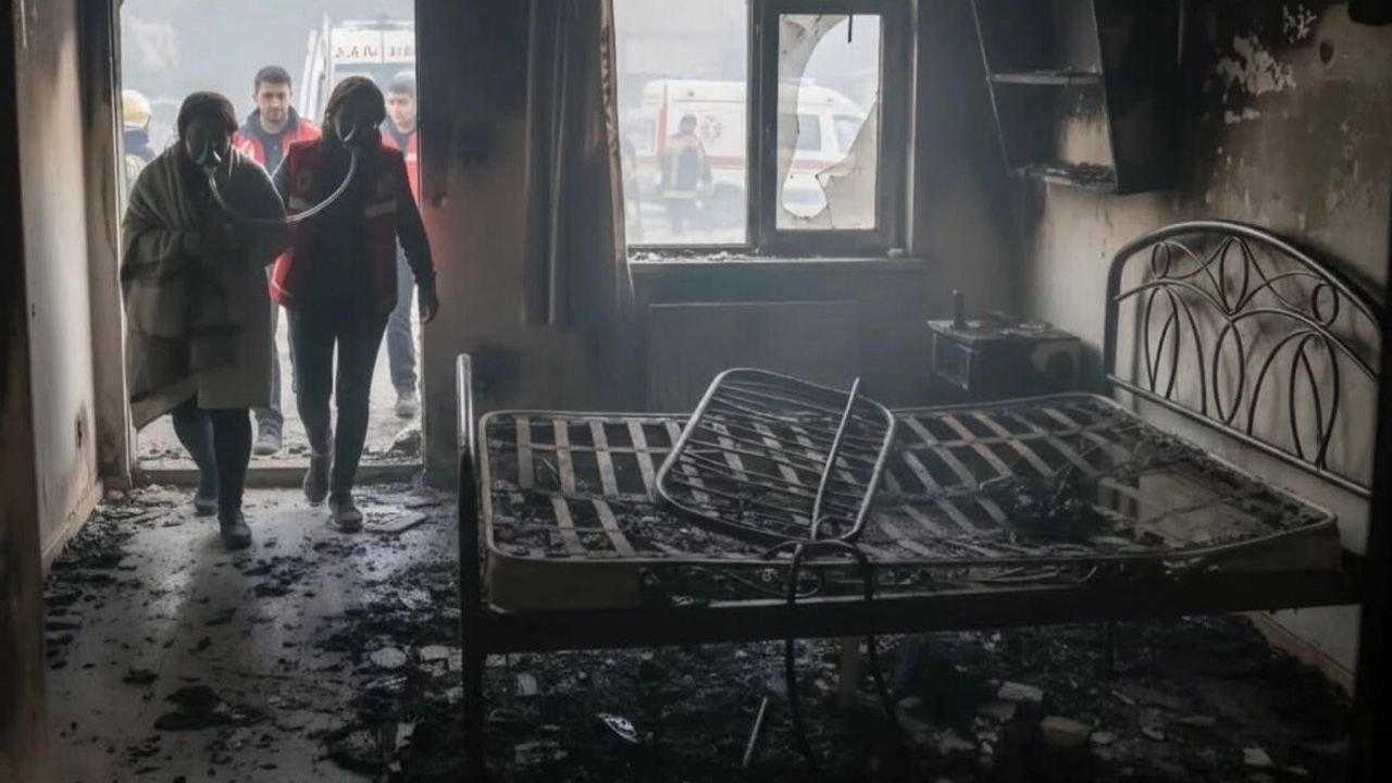 Ordu'da elektrikli battaniye yangını: 4 kişi dumandan etkilendi