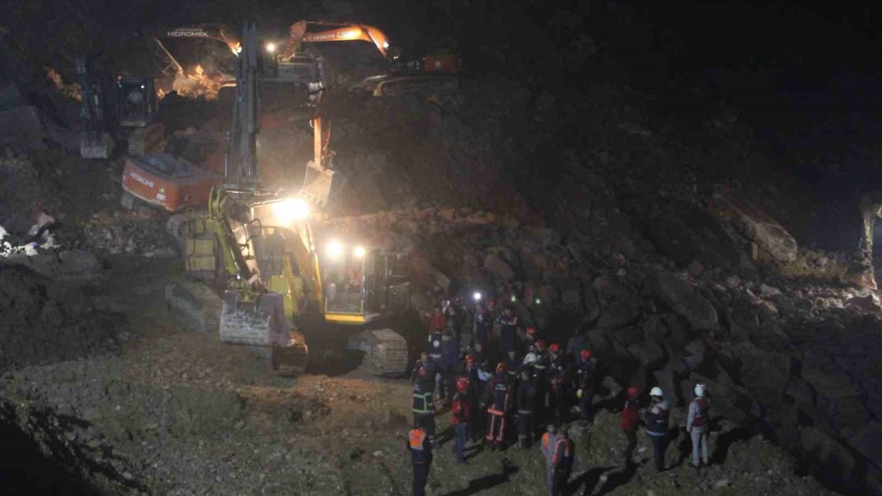 Ordu'da taş ocağı göçüğünde bir işçi hayatını kaybetti, bir kişi kayıp