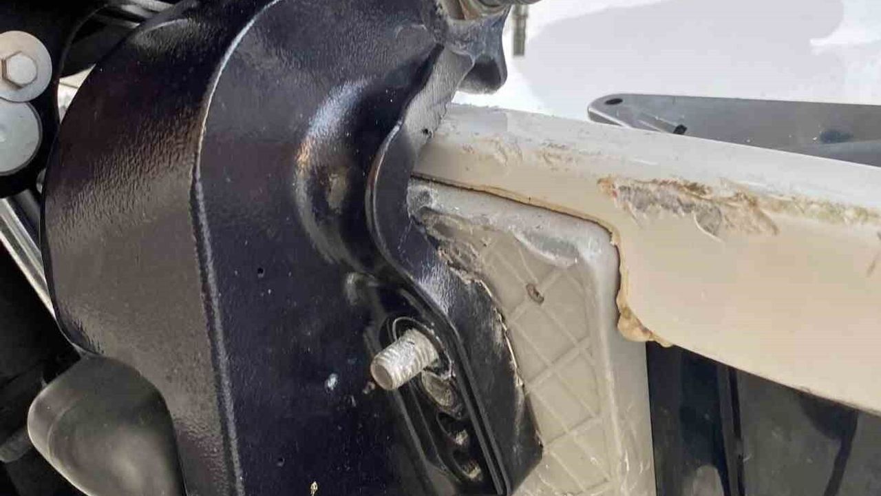 Ortaca'da park halindeki tekneye hırsızlık girişimi: Tekneye yaklaşık 100 bin lira zarar verildi