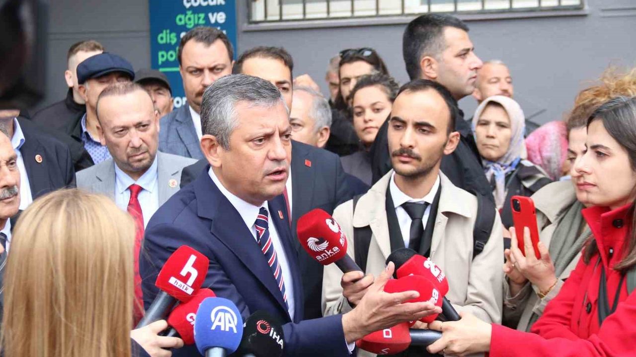 Özgür Özel: Hakkımda Cumhurbaşkanına hakaretten soruşturma açıldı