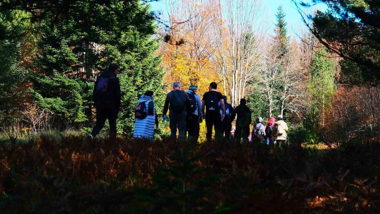 Pamukova'da 14 kilometrelik Sonbahar Doğa Yürüyüşü: Eski Yayla ve Akçay Barajı Parkuru