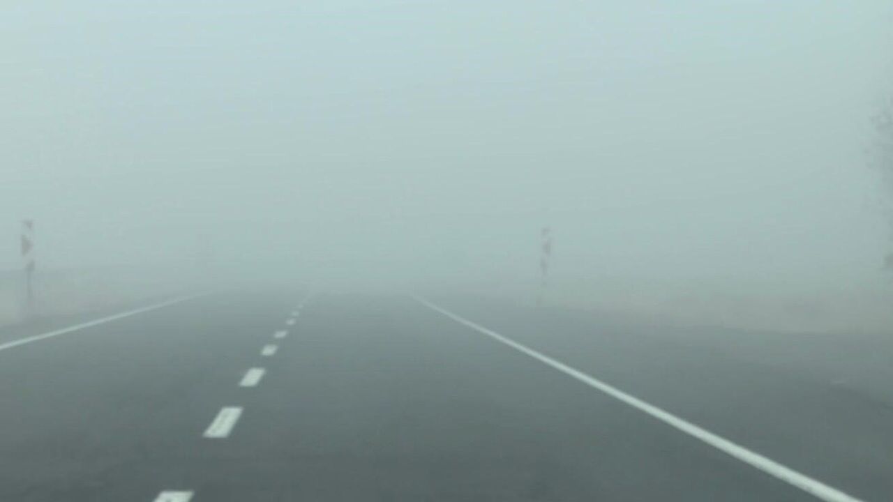 Patnos’ta yoğun sis ulaşımı olumsuz etkiledi