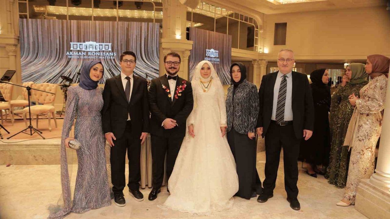 Prof. Dr. Ali Fuat Atmaca'nın Oğlu Yusuf Cihan Atmaca'nın Düğünü Başkentte Gerçekleşti