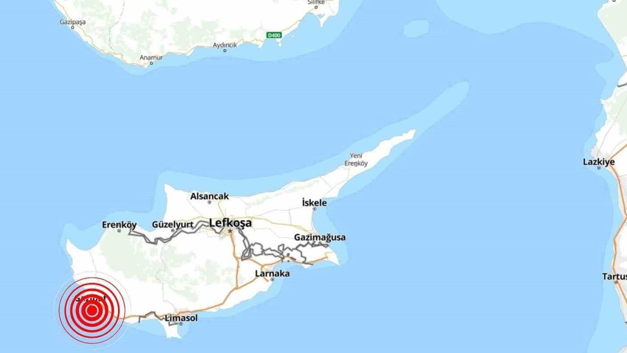 Prof. Dr. Cavit Atalar: Kıbrıs depremleri Afrika levhasının Anadolu'ya itmesiyle bağlantılı