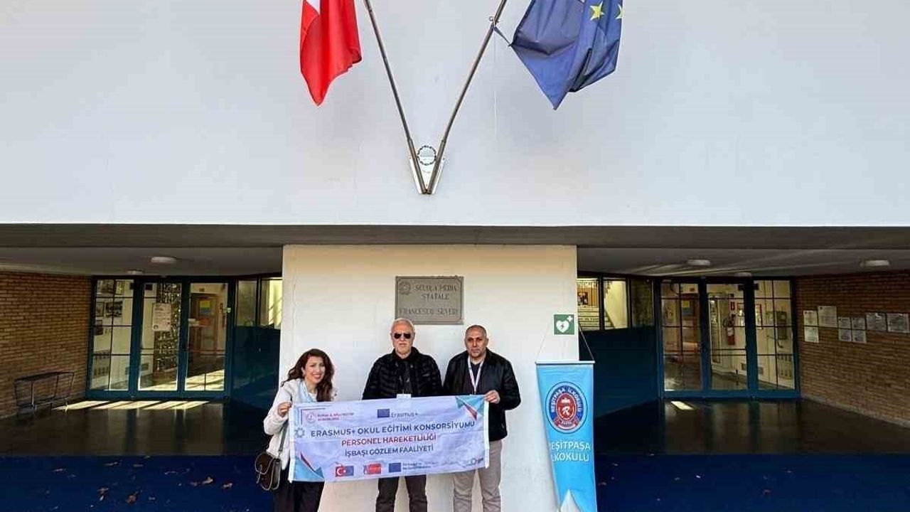 Reşitpaşa İlkokulu Arezzo’daki Erasmus İşbaşı Gözlem Faaliyetine Katıldı; Öğrenci Mektupları Paylaşıldı