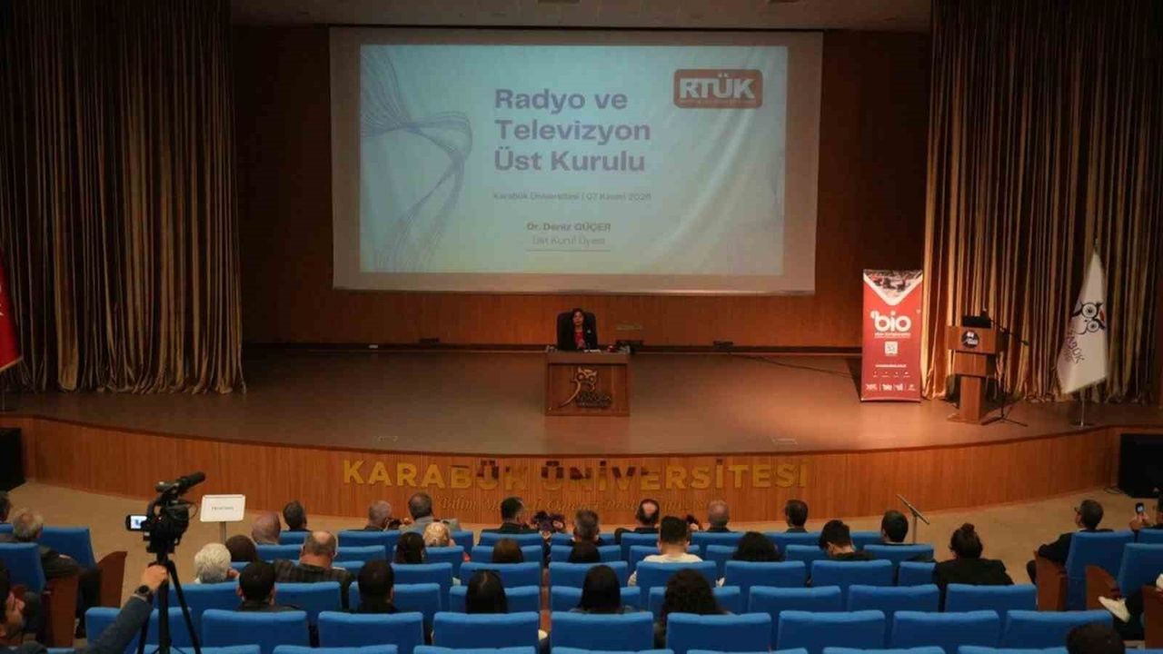 RTÜK Üyesi Dr. Deniz Güçer KBÜ Kürsü’de: Medya Toplumun Kimliğini Şekillendiriyor