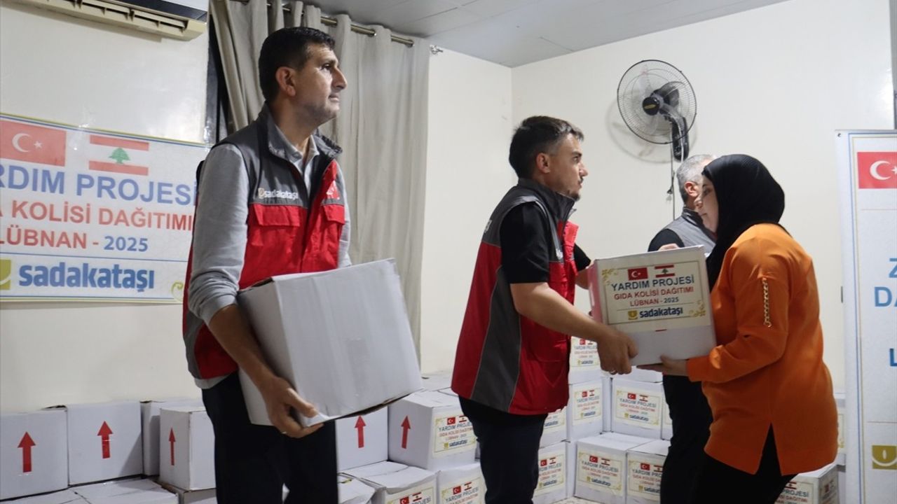 Sadakataşı ve İHA Avusturya'dan Lübnan'daki Filistin mülteci kamplarına eğitim ve insani yardım