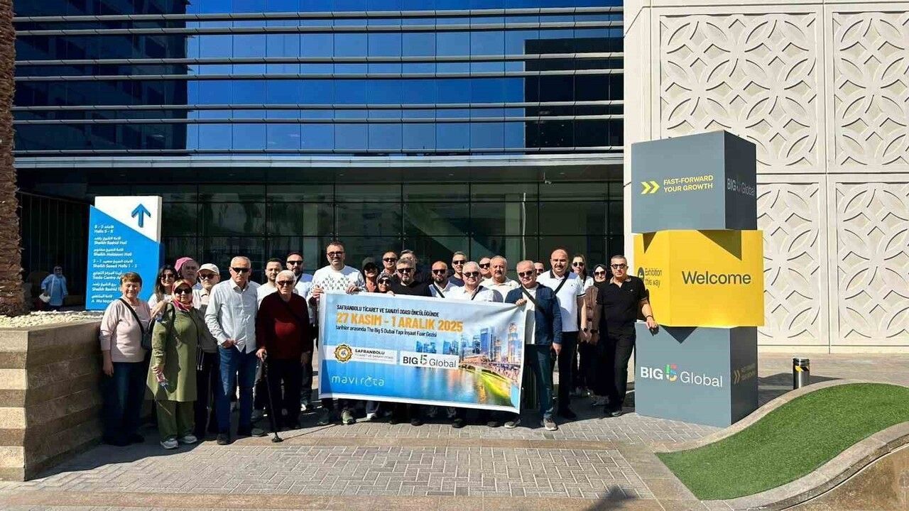 Safranbolu TSO üyeleri Big 5 Global Dubai İnşaat ve Yapı Fuarı'na katıldı