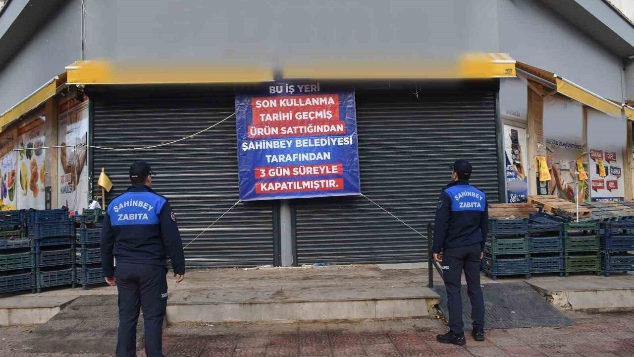 Şahinbey Belediyesi, Damla Gross marketine 3 gün kapatma cezası