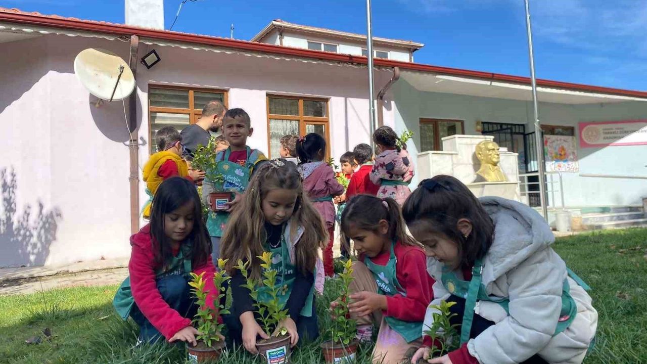 Sakarya'da 'Minik Bahçıvanlar' Projesi 16 İlçede 3 Bin Öğrenciyle Tamamlandı