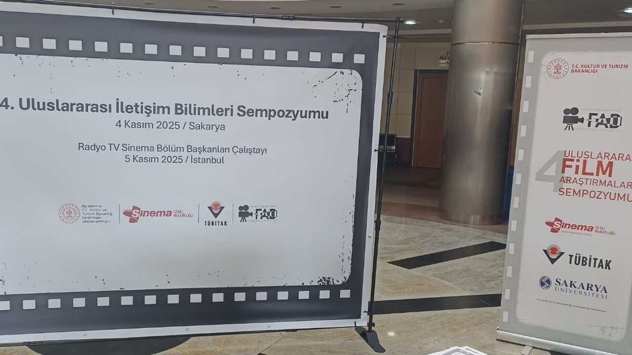 Sakarya Üniversitesi ev sahipliğinde 4. Uluslararası Film Araştırmaları Sempozyumu: Dijitalleşme ve Yapay Zeka 4 Kasım'da