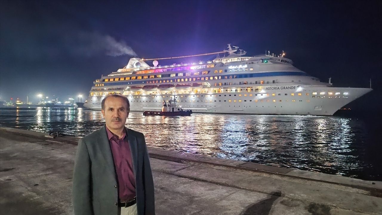 Samsun 2025 kruvaziyer sezonunda 20.887 turist ağırladı