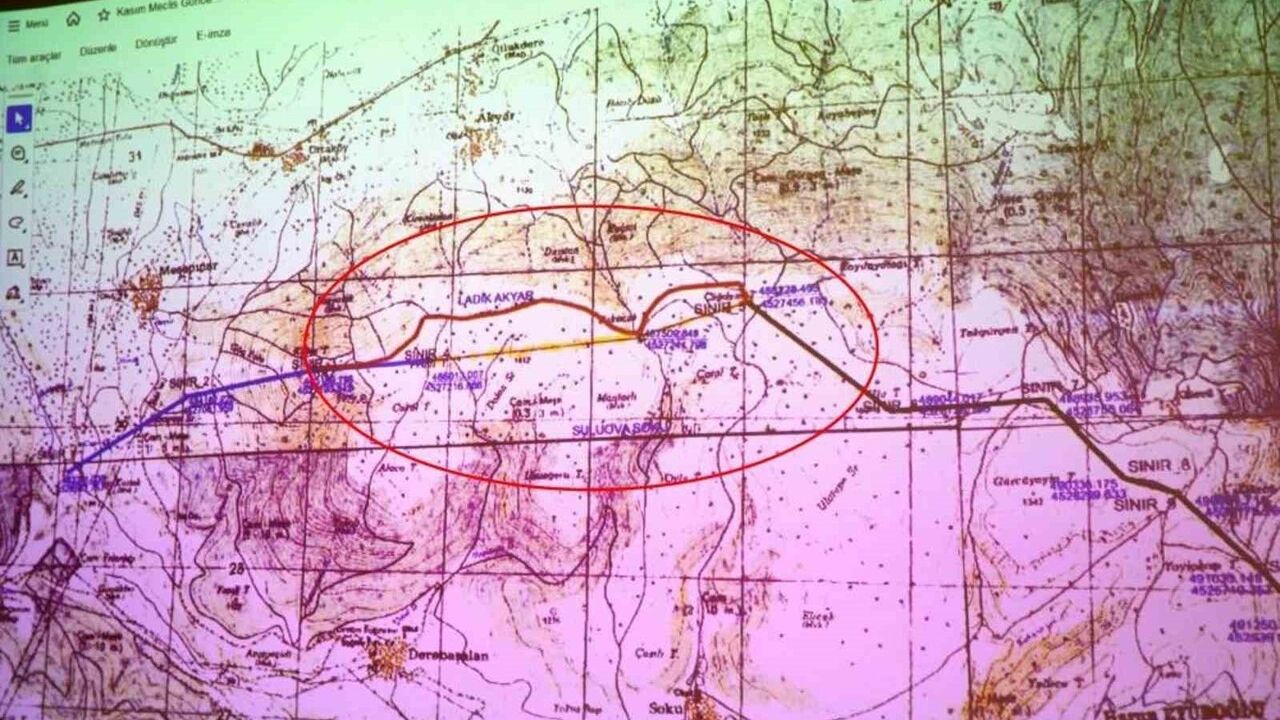 Samsun-Amasya sınırı: Ladik'teki 500 dönümlük alanın Amasya'ya bağlanma talebi tartışma yarattı