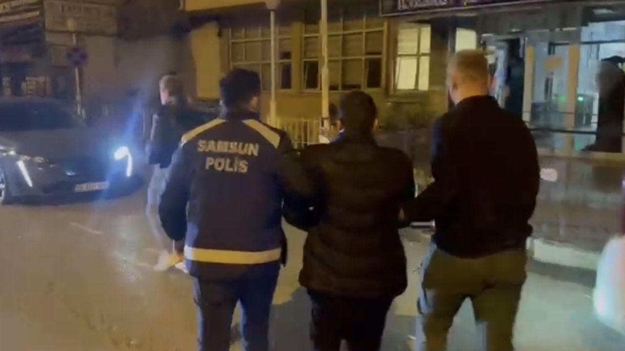 Samsun'da 12 yıl 9 ay 22 gün kesinleşmiş hapis cezası bulunan firari yakalandı