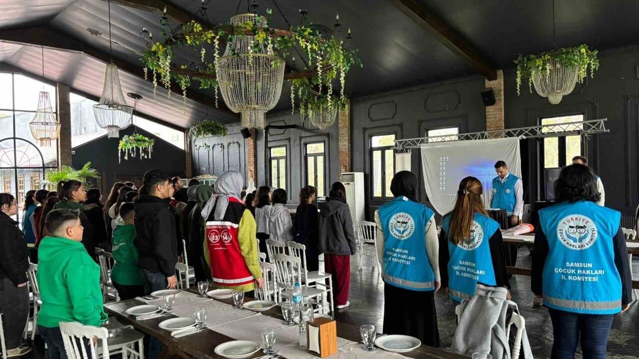 Samsun'da 20 Kasım Dünya Çocuk Hakları Günü: Drama ve 'Çocuk Dostu Kent' Etkinlikleriyle Farkındalık