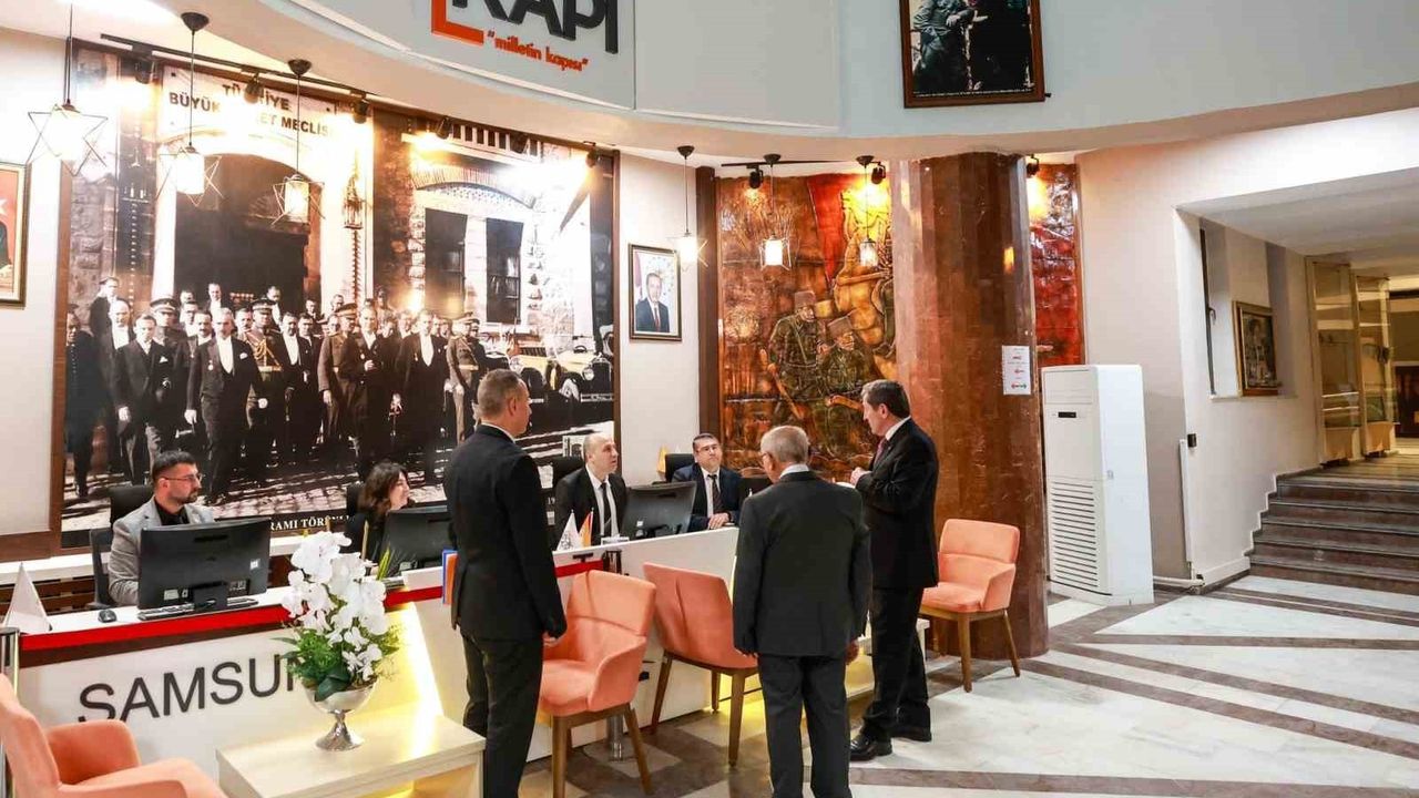 Samsun'da 2025'te 3 bin 222 Başvuru: Açık Kapı Taleplerinin Tamamı Sonuçlandırıldı