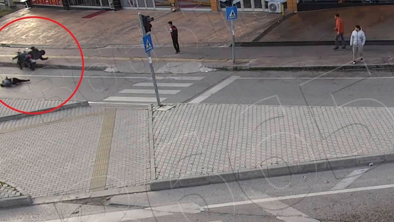 Samsun'da Ekim Ayında Motosiklet Kazaları Arttı: KGYS Görüntüleri İhlalleri Belirledi