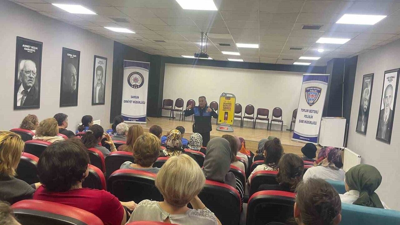 Samsun'da KADES bilgilendirmesi: 243 vatandaş üç toplantıda bilgilendirildi