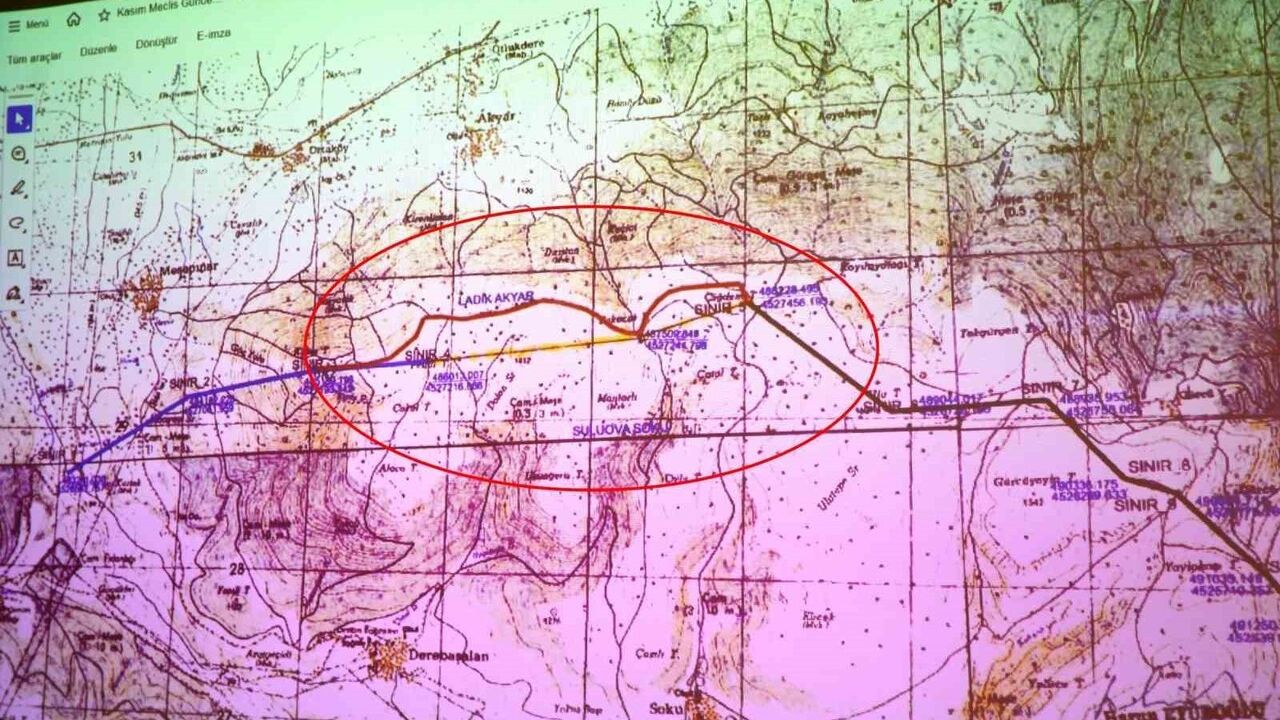 Samsun ile Amasya arasında 500 dönümlük sınır anlaşmazlığı: SBB Meclisi mevcut sınırların korunmasını istedi