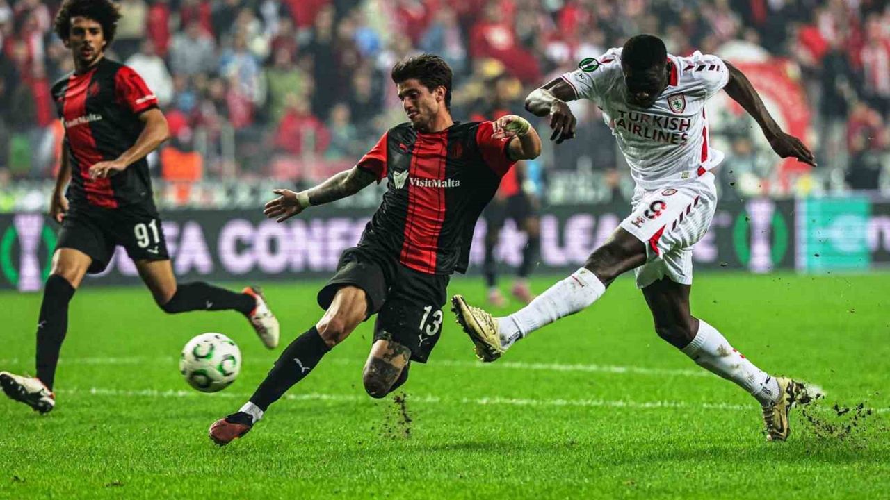 Samsunspor, UEFA Konferans Ligi'nde 3. hafta sonunda liderliğe yükseldi