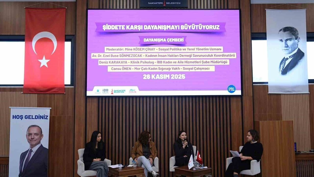 Sancaktepe Belediyesi'nden 25-26 Kasım'da 'Şiddete Karşı Dayanışmayı Büyütüyoruz' etkinliği