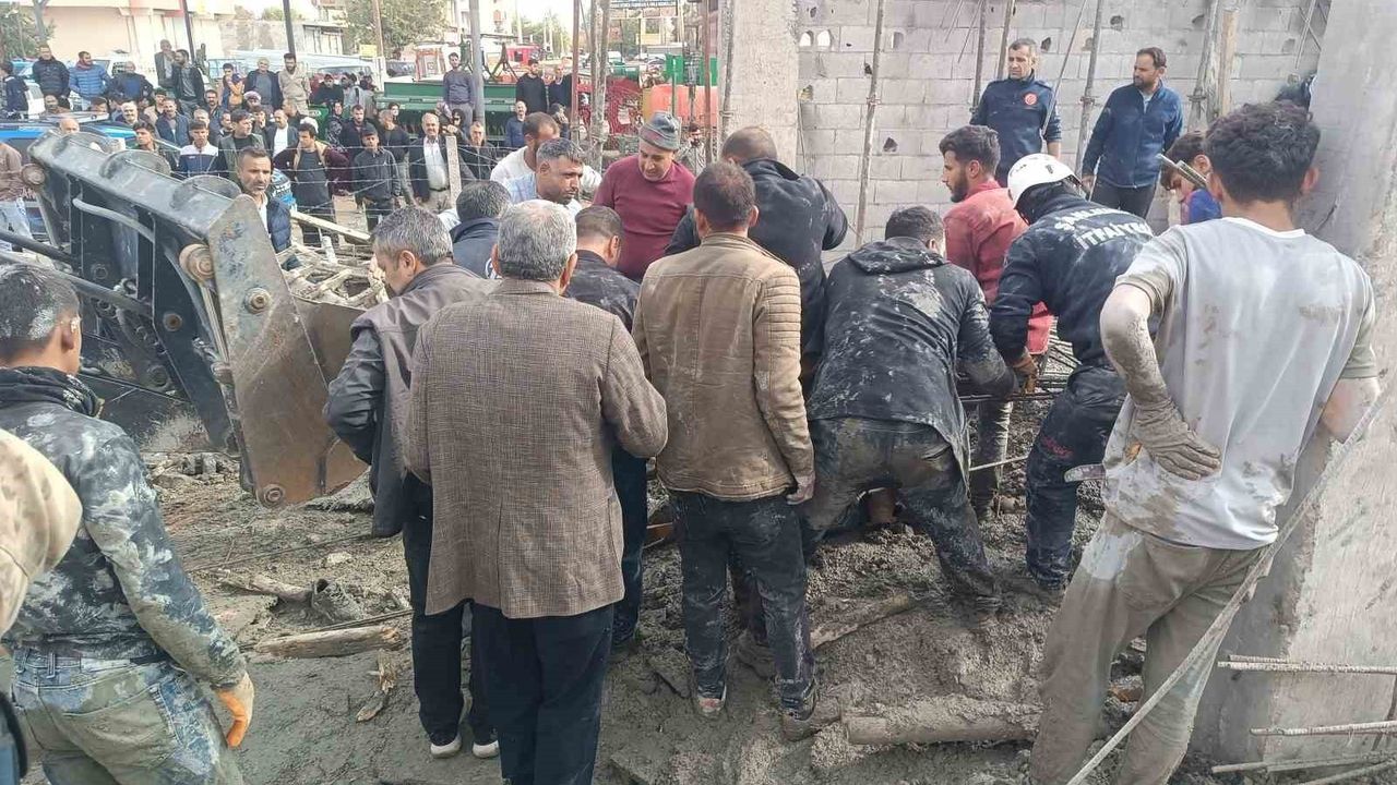 Şanlıurfa'da inşaat göçüğünde 2 çocuk işçi yaşamını yitirdi; 5 işçi kurtarıldı