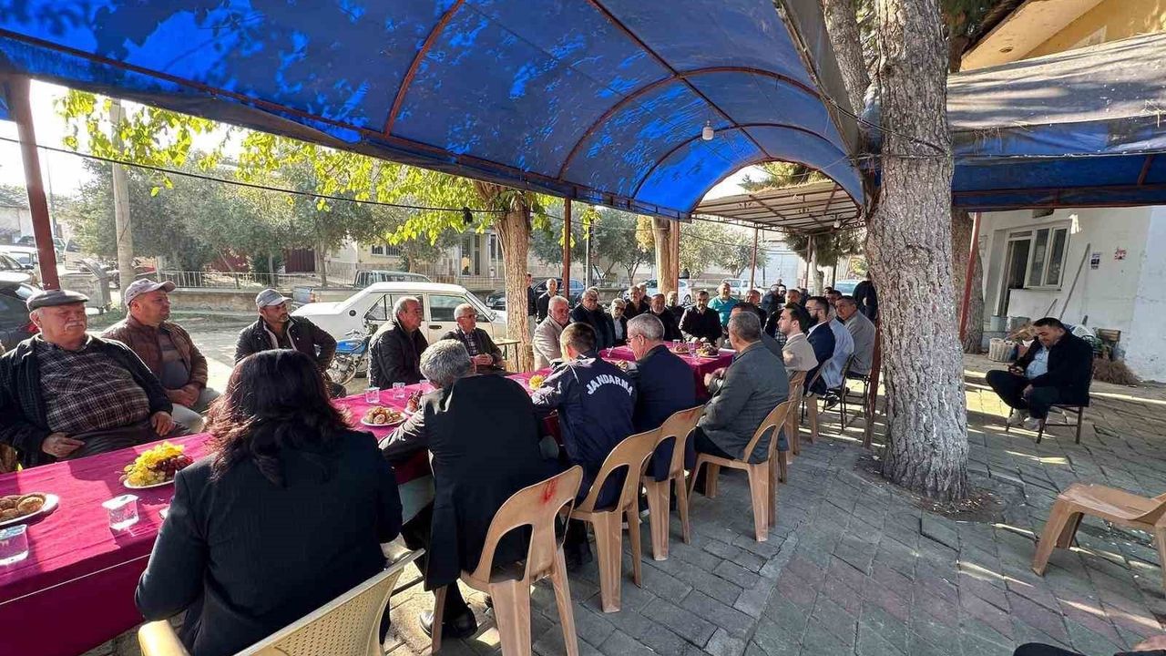 Sarıgöl Kaymakamı Halil Dalak mahalle buluşmalarını sürdürüyor