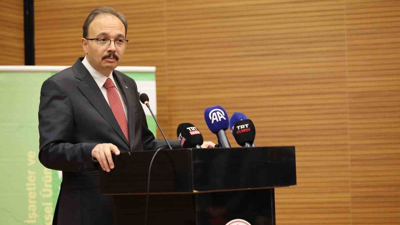 Siirt'te Coğrafi İşaret Farkındalık Konferansı: Yerel Ürünlerin Markalaşması Ele Alındı