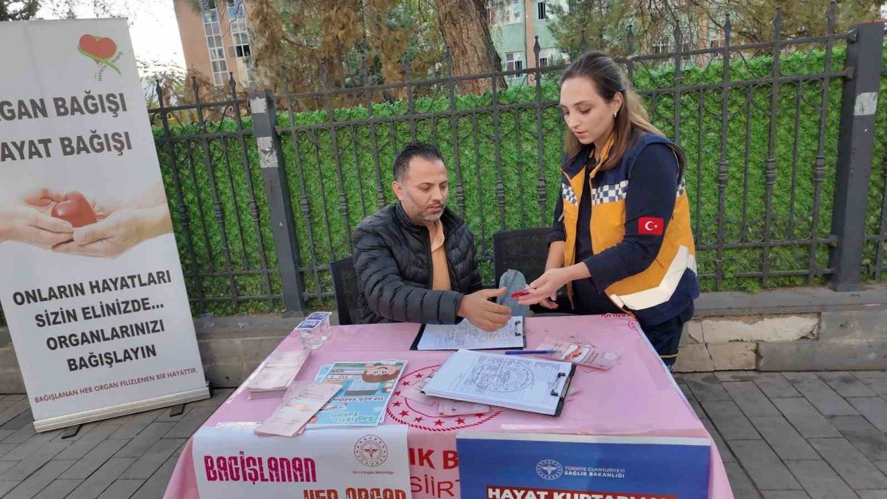 Siirt'te Karaciğer Nakli Geçiren Vatandaş Organ Bağış Haftası'nda Tüm Organlarını Bağışladı