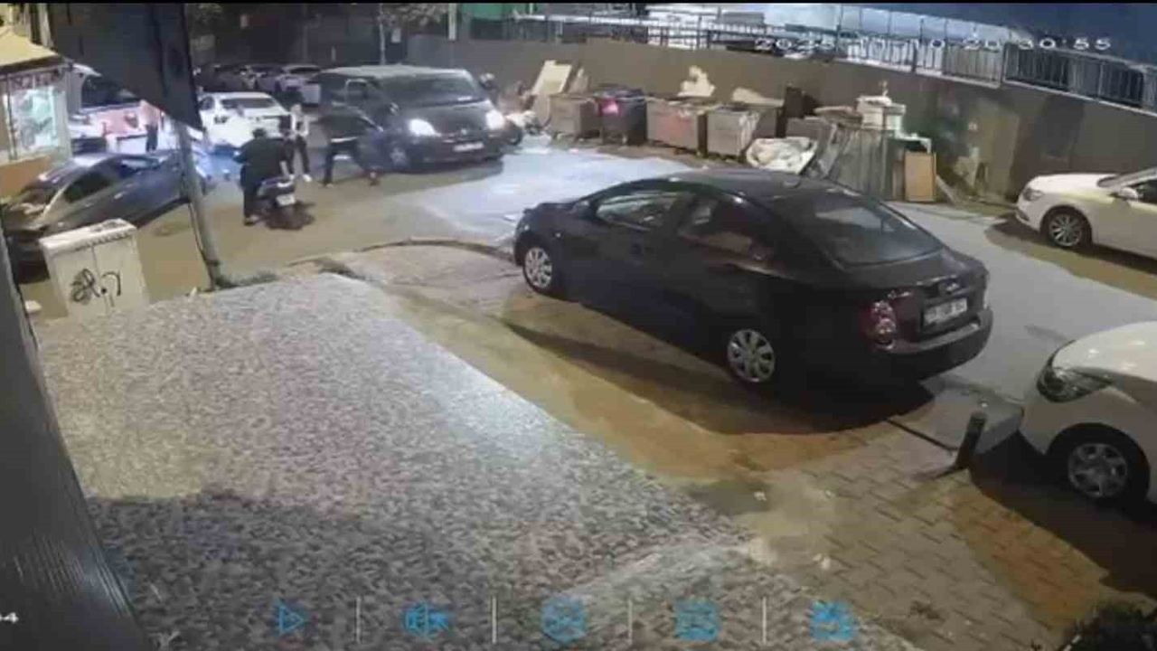 Şişli’de yol verme tartışması bıçaklı saldırıya dönüştü — O anlar güvenlik kamerasında