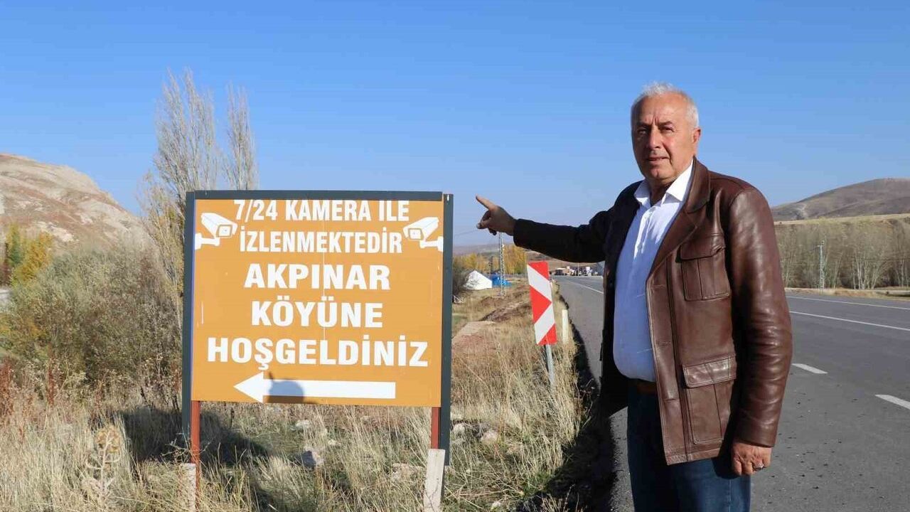 Sivas Akpınar Köyü'ne 14 kamera: 7 gün 24 saat canlı izleme sistemiyle güvenlik güçlendirildi