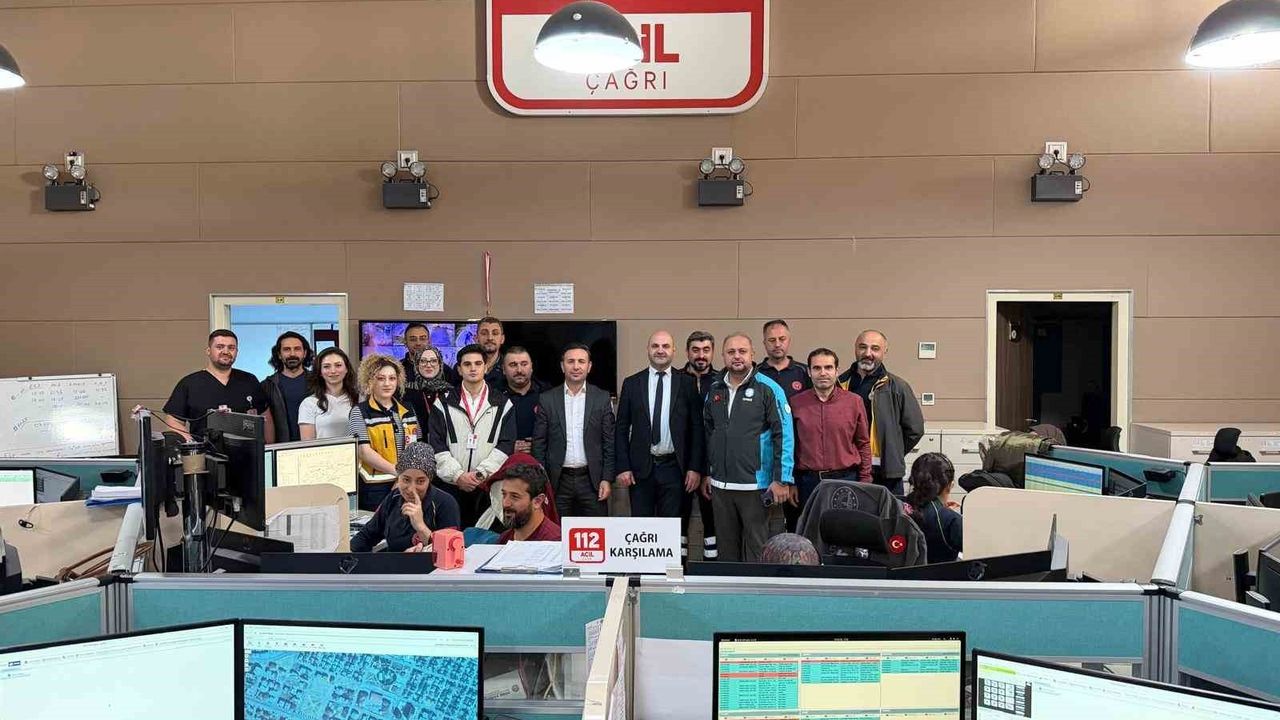 Sivas'ta ambulans hizmetleri 12 Ekim'den itibaren Elektronik Vaka Sistemi (EVS) ile dijitalleşti