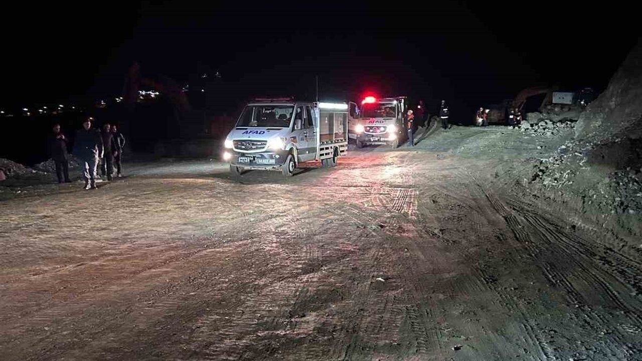 Sivas'ta maden ocağında göçük: Divriği Çaltı'da 66 yaşındaki işçi S.Y. için kurtarma çalışmaları sürüyor